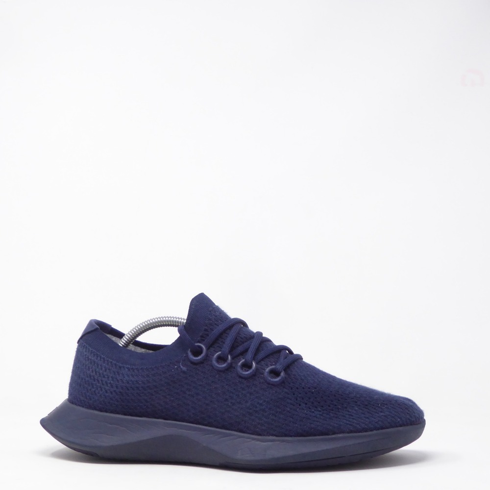 Allbirds Mens Tree Dashers Running Shoes Navy Blue Breathable Knit 10.5